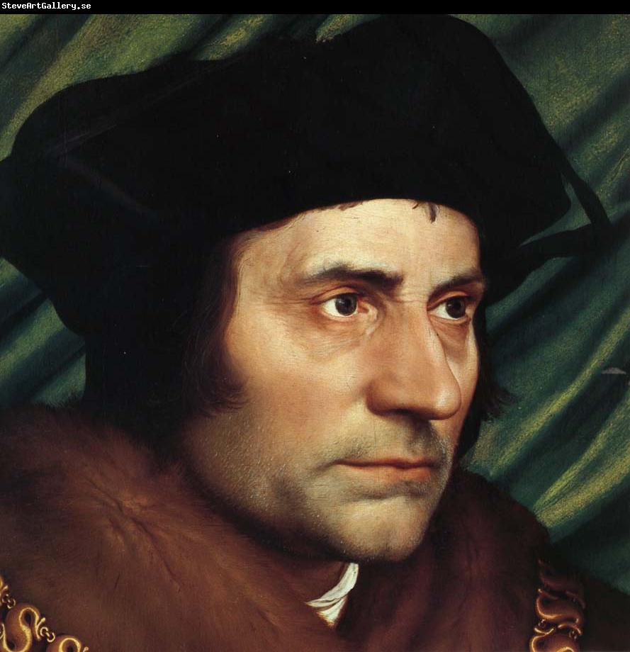 Hans holbein the younger Details of Sir thomas more